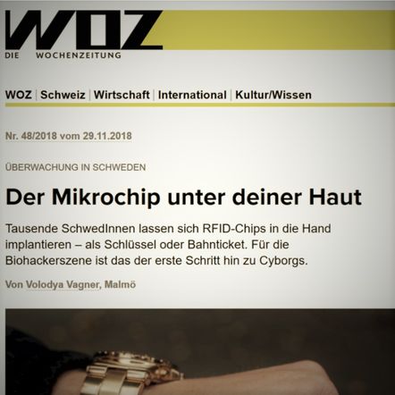 2018-11-29 / Die Wochenzeitung